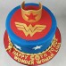 Superheroes - Wonder Woman Crown and Lasso Cake (D,V)